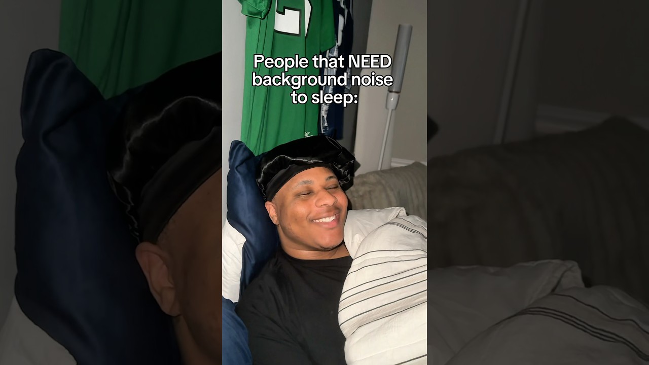 People That NEED Noise to Sleep 🤣 