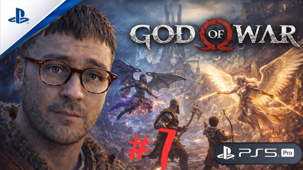 God of War (2018)[RU] #7/Эльфийский мир/PS5PRO/7 серия