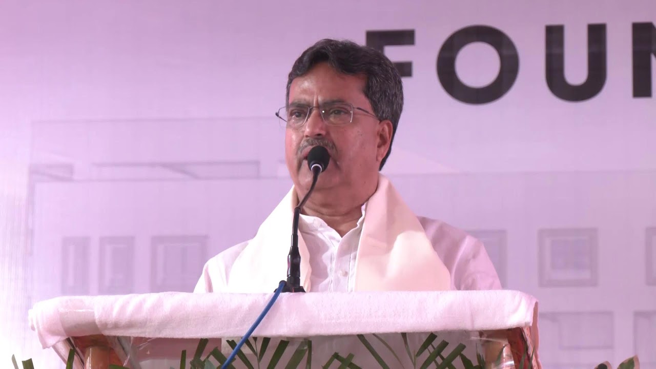 Speaking at the foundation stone laying ceremony of Shija Hospital, Agartala.