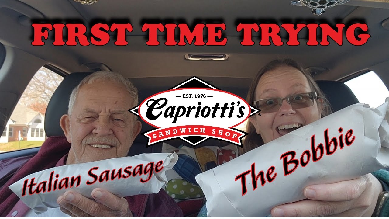 Capriotti's Sandwich Shop Review The Bobbie and The Italian Sausage #foodreview #fastfoodreview