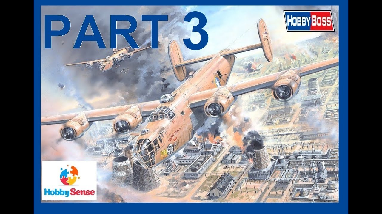 1/32 HOBBY BOSS B-24D LIBERATOR BUILD PART 3