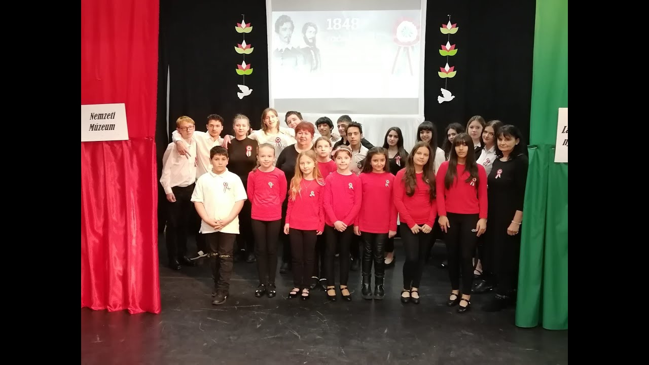 Ünnepi műsor 1848  március 15