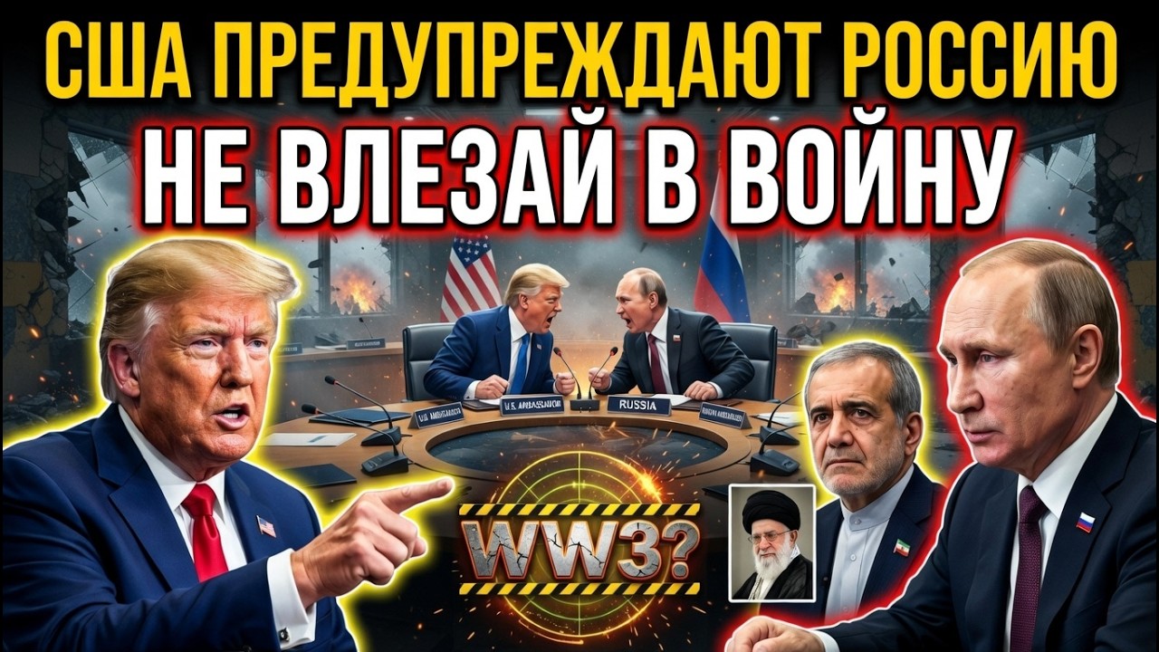 США в ярости! Россия передала Ирану данные о флоте: Мировой порядок рушится на глазах? 🚨