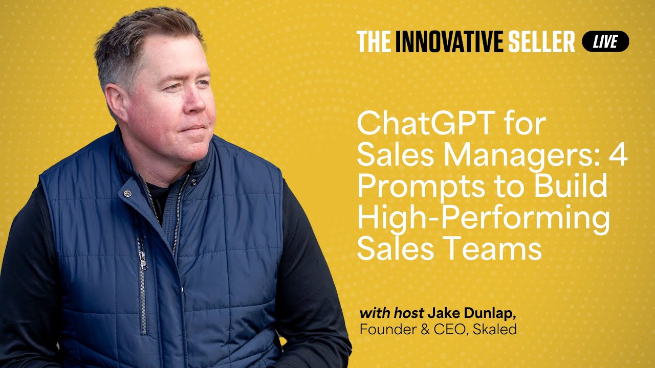 ChatGPT for Sales Managers: 4 Prompts to Build High-Performing Sales Teams