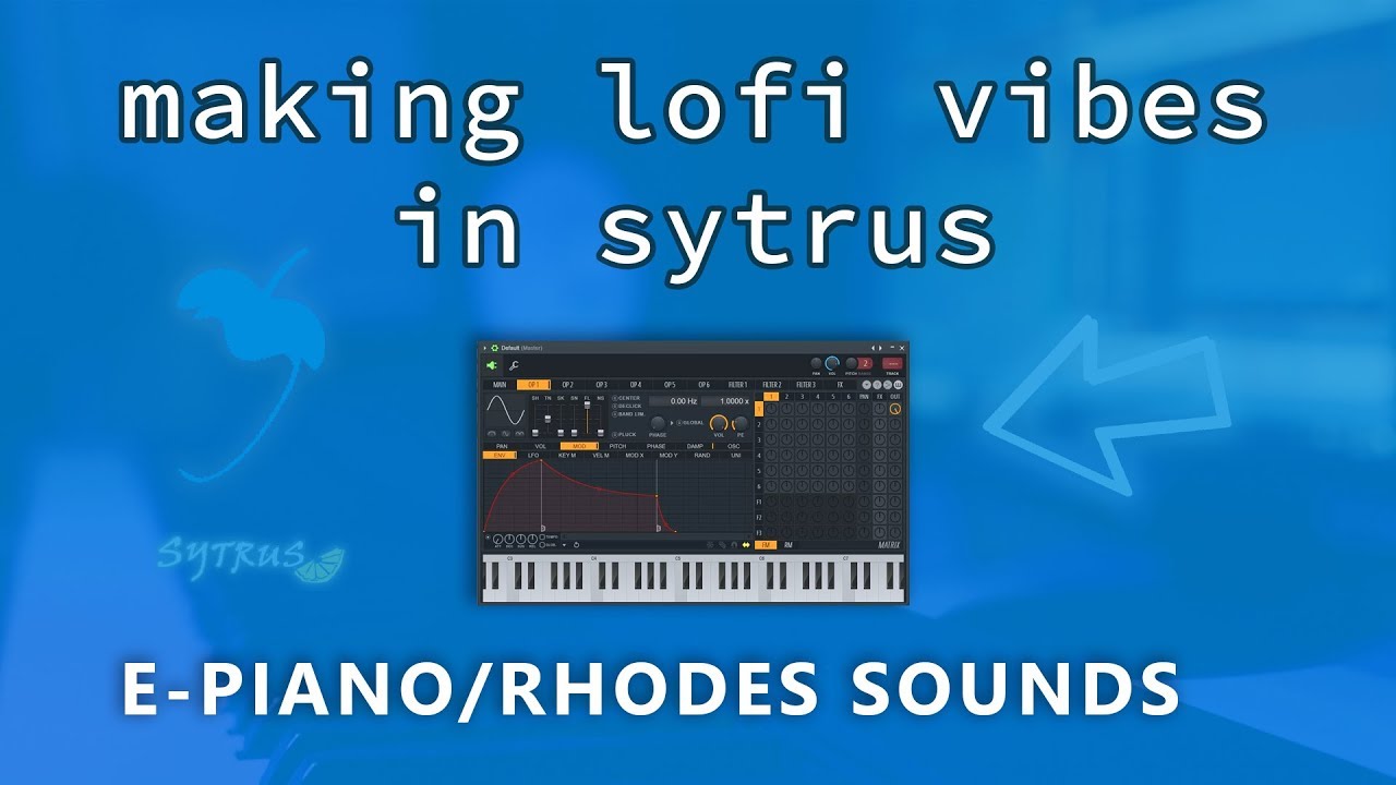 Как создать LoFi-звуки в FL Studio | Sytrus