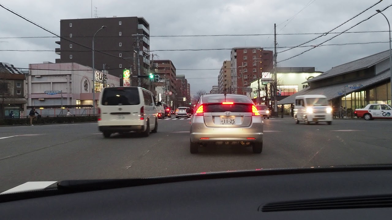 1/27/2021 Nishioji Street Driving