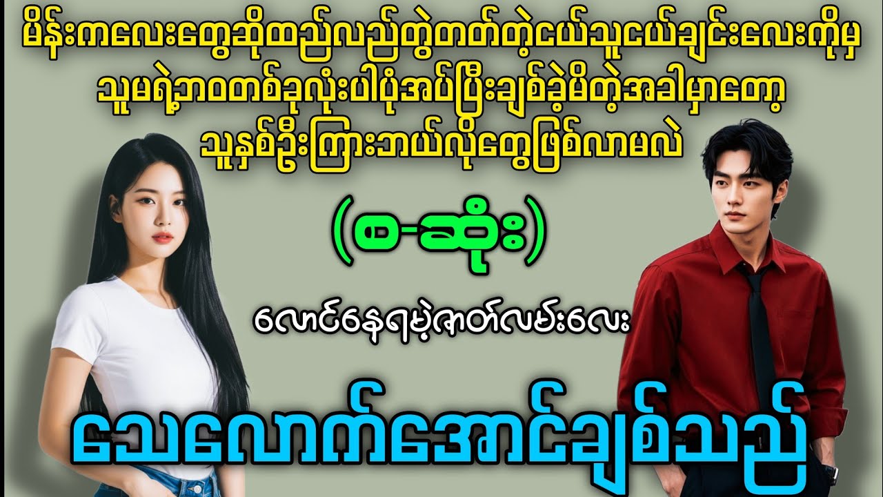 သေလောက်အောင်ချစ်သည် (စ-ဆုံး) #novelboxchannel 