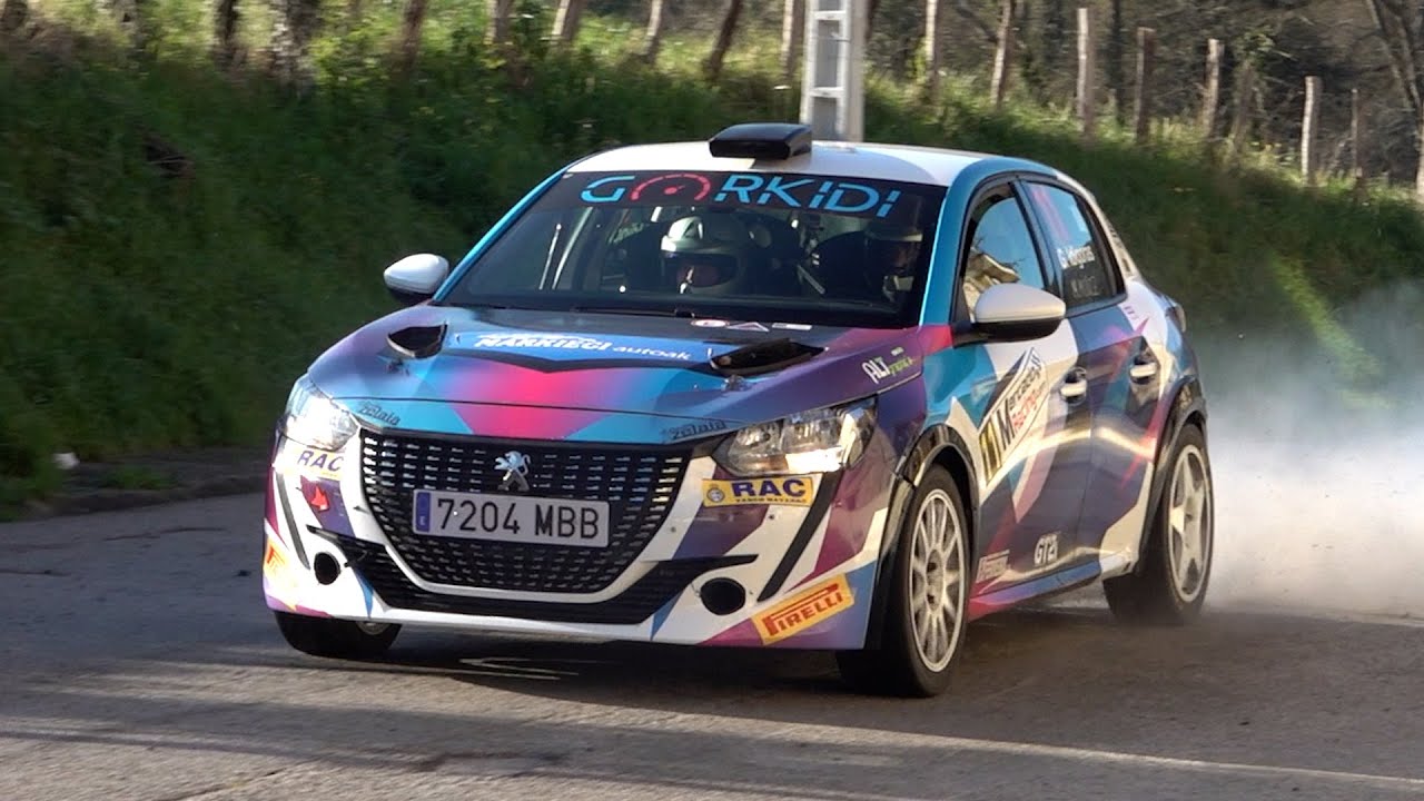 Gorka Idigoras - Monika Muñoz | Rallysprint de Praves 2025 | Peugeot 208 Rally4