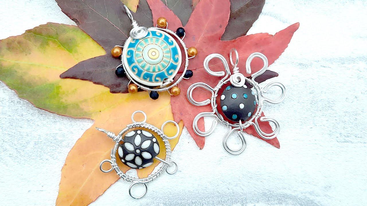 Wire-Wrapped Golem Bead Focals With Jem Hawkes