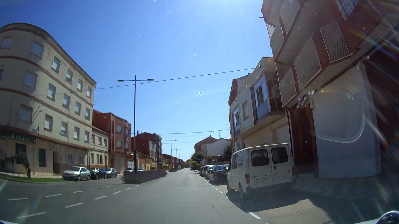 Llegada a Santa María del Páramo
