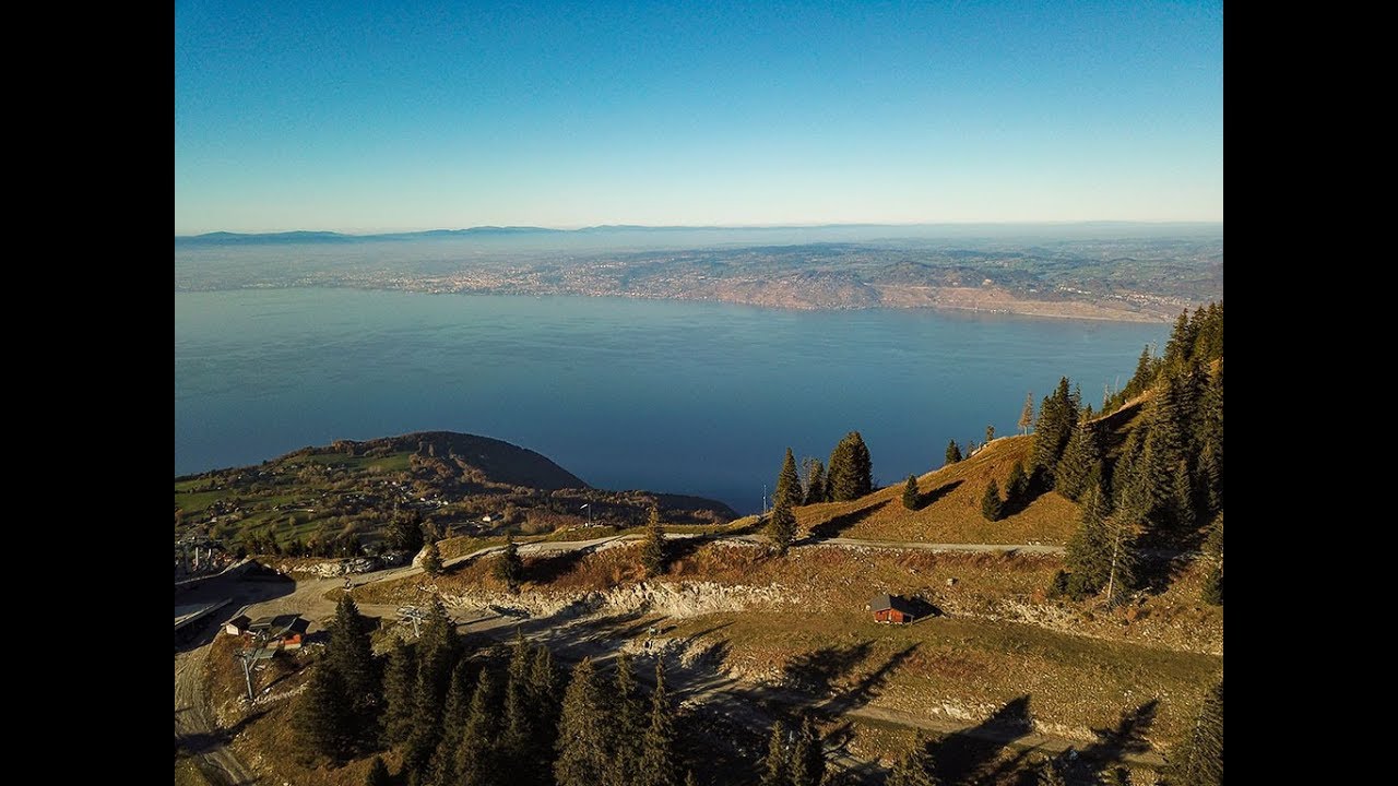 Thollon les Mémises en automne - Drone