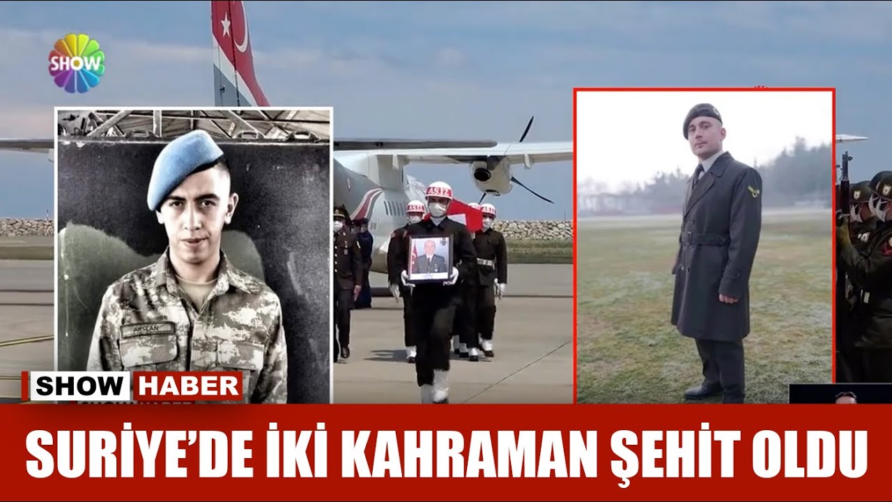 Suriye'de iki kahraman şehit oldu
