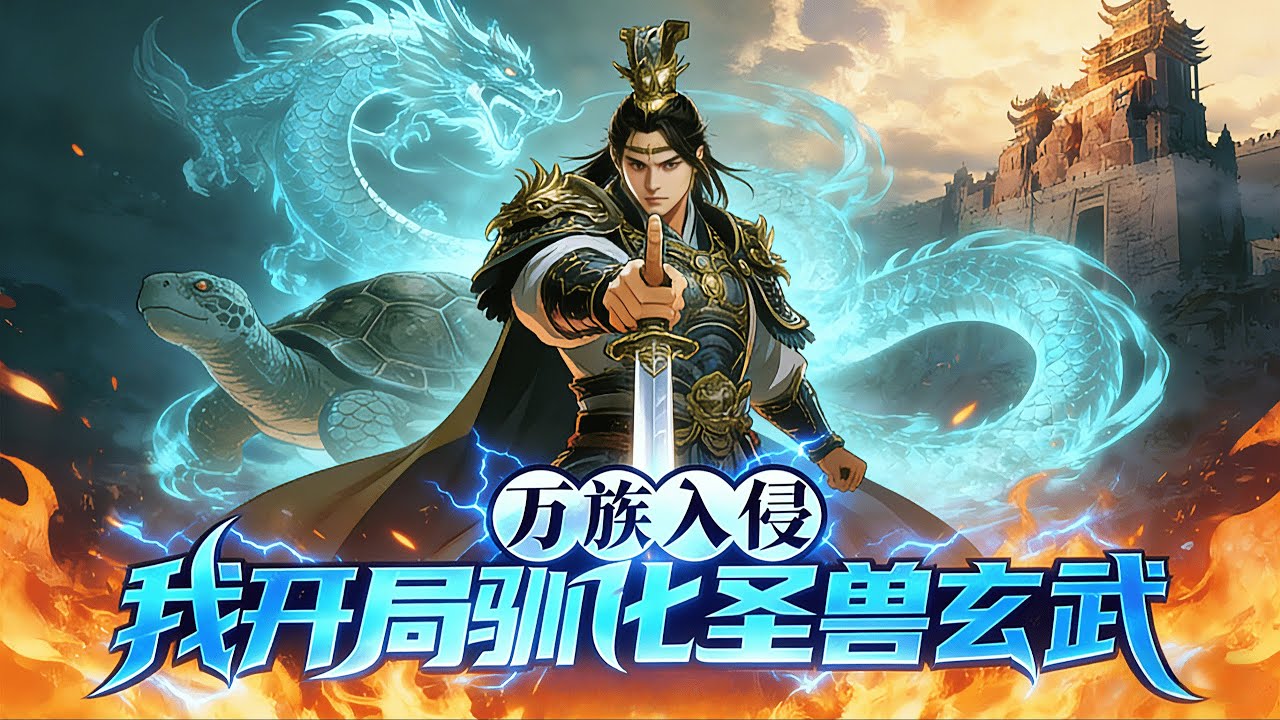 《萬族入侵，我開局馴化聖獸玄武！》1-300（首播）萬族入侵地球。 蘇白家的烏龜進化成玄武，貓成白虎。 朱雀，青龍，上古聖獸接連而至。 但聖獸飯量有億點點大，從此世界多了個讓人頭疼的奸商。