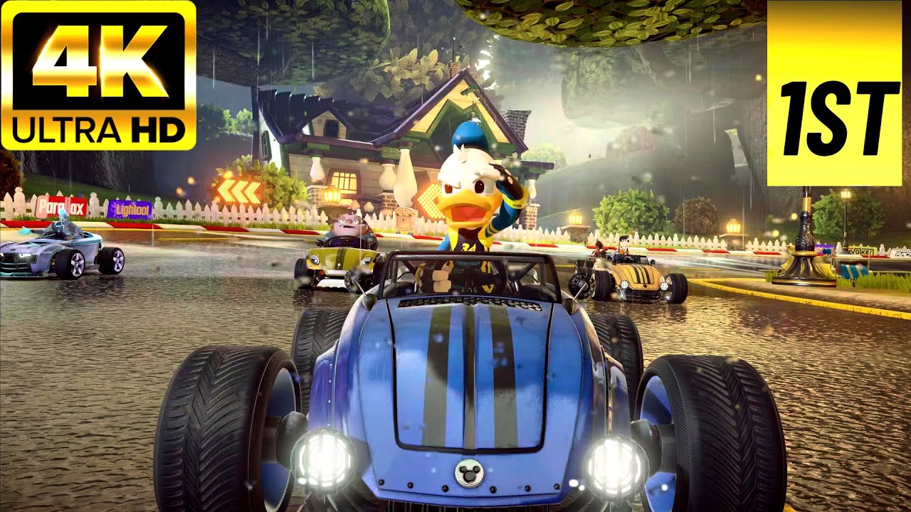 Disney Speed Storm Donald Duck Toon Village Ride | Ps5 4k | Modaki