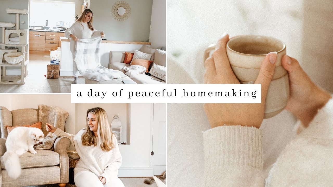 Slow Living & Peaceful Homemaking In My English Cottage | speed clean, cosy evening + a catch up