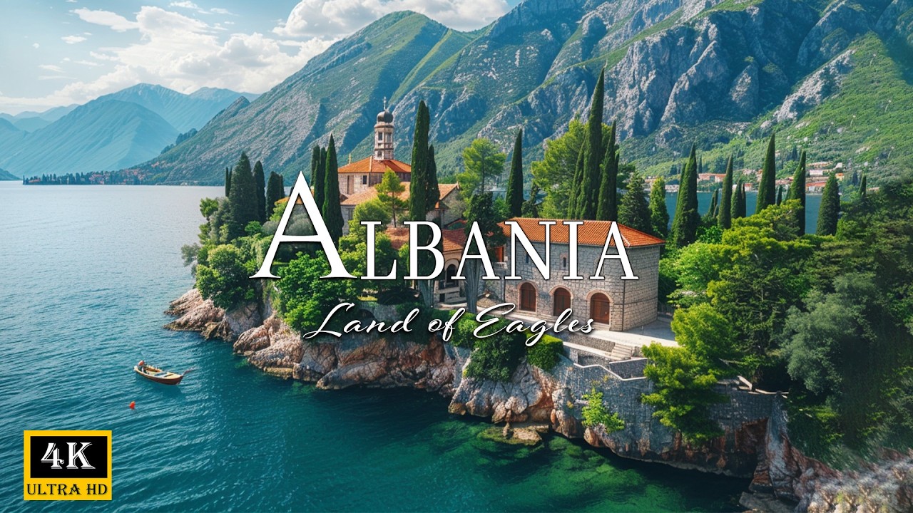 Albania 4K • Majestic Mountains, Pristine Beaches & Untouched Nature • 4K VIDEO HD