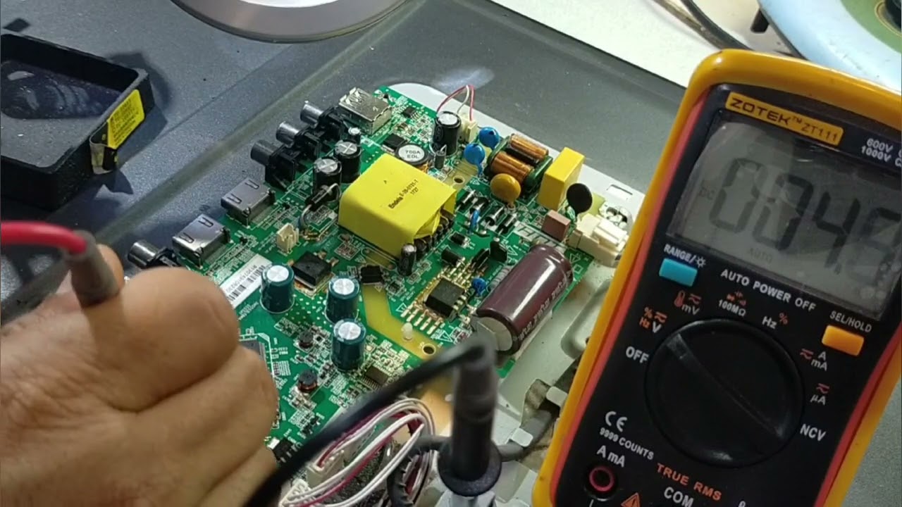 TV LED PANASONIC 32 INDIKATOR LED MERAH MELOTOT - REHOT IC