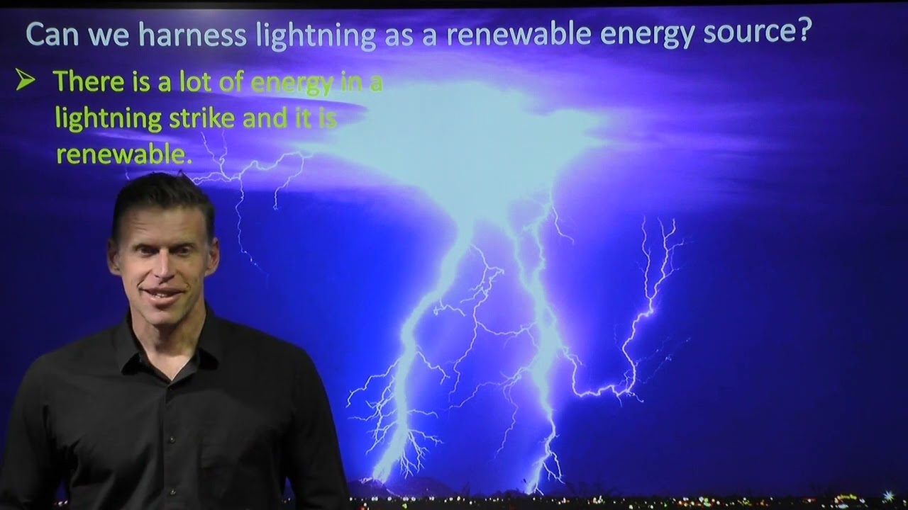 Can we harness lightening as a renewable energy source?