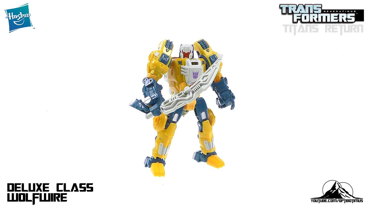 Видеообзор Transformers Titans Return Deluxe Class WOLFWIRE