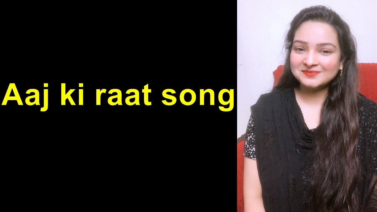 Aaj ki raat song cover by SRITY l #srity   #sritychowdhury   #srityvideo