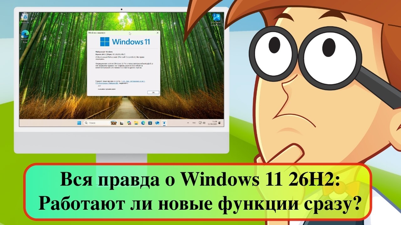 Вся правда о Windows 11 26H2: Работают ли новые функции сразу?