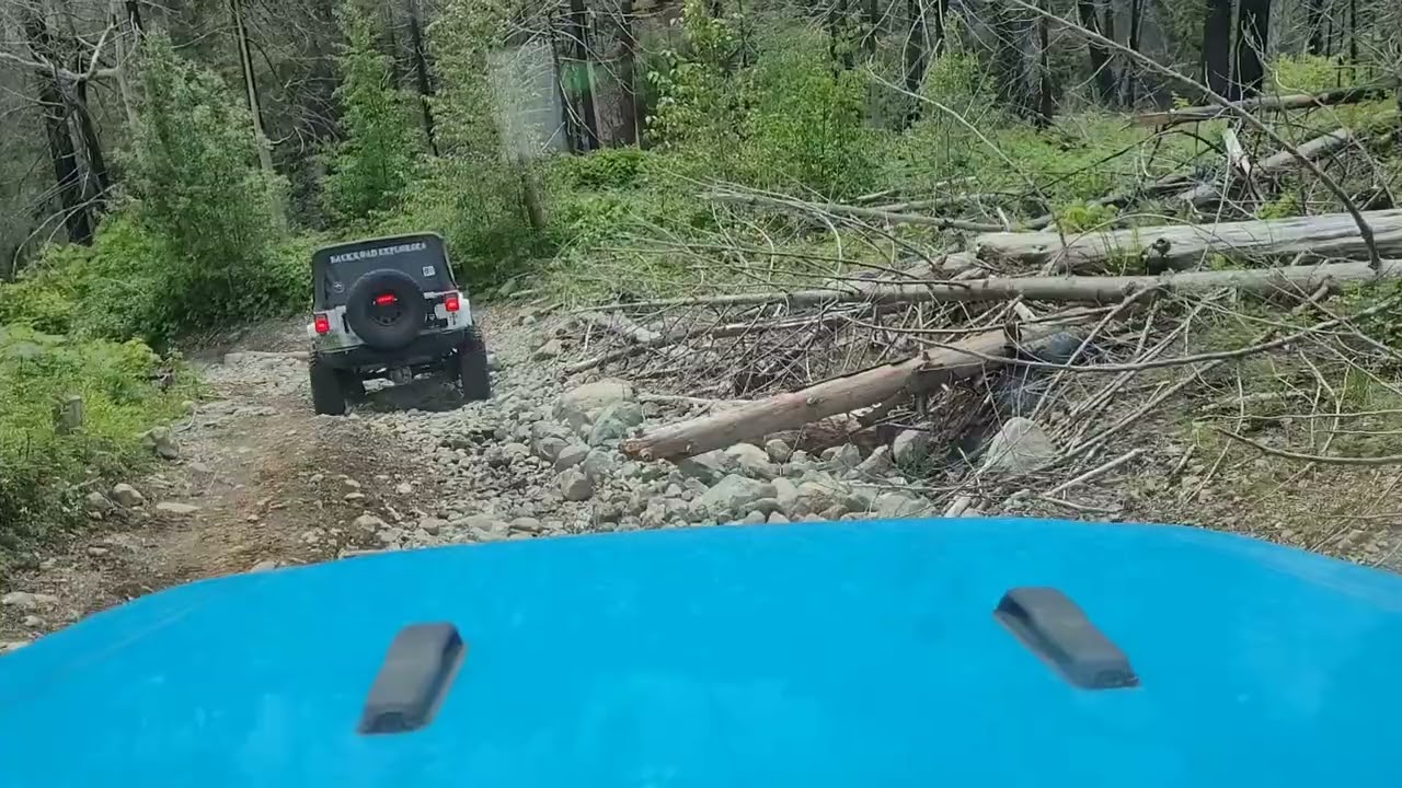 Hale Creek, Hard way in easy way out.
