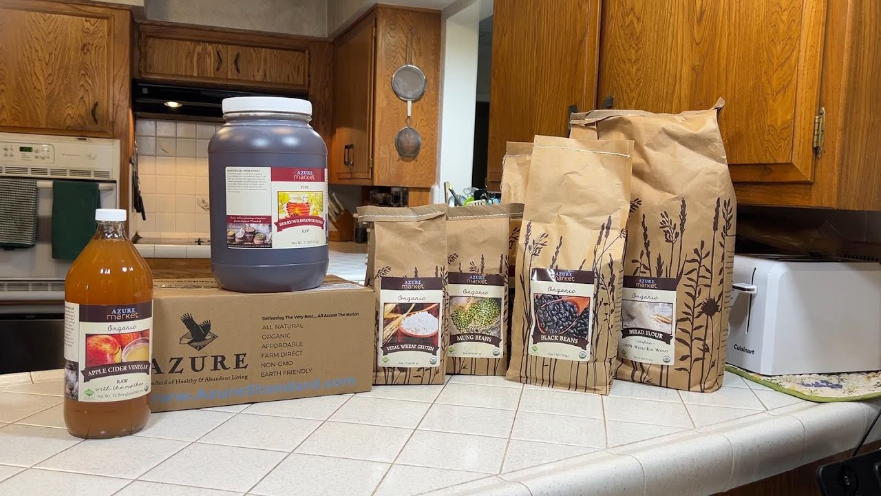 Azure Standard Haul + Why I Always Stock Extra Food