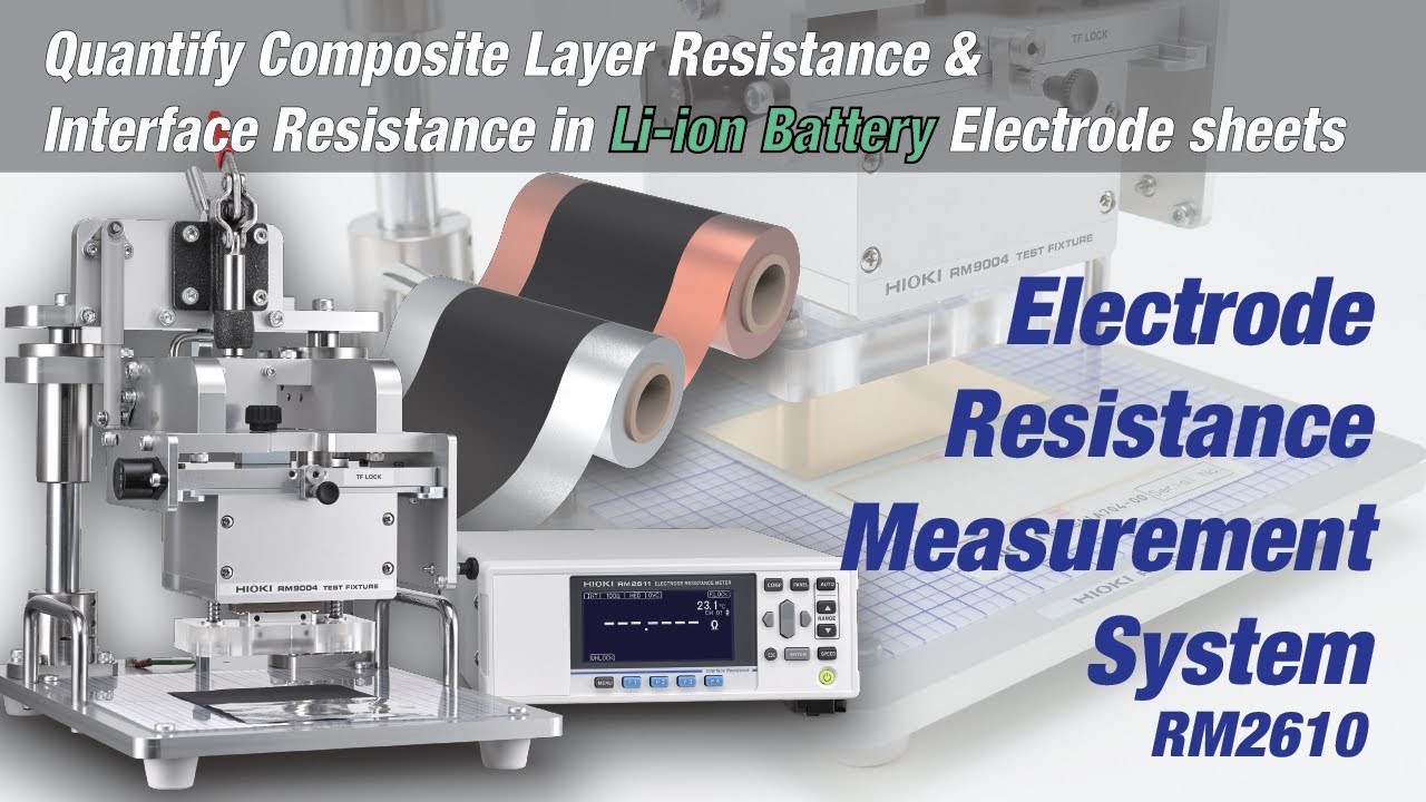 HIOKI Electrode Resistance Measurement System RM2610