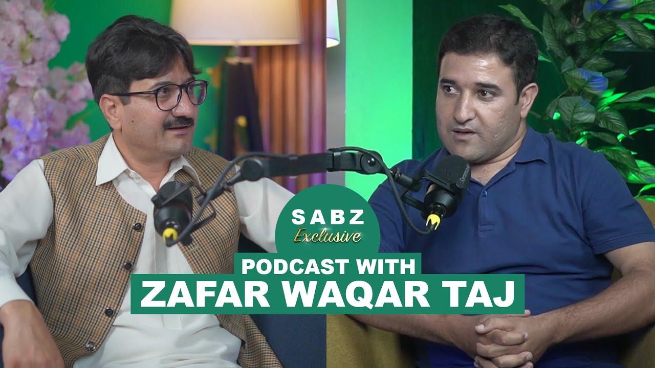 Podcast with Zafar Waqar Taj (Poet) | SABZ