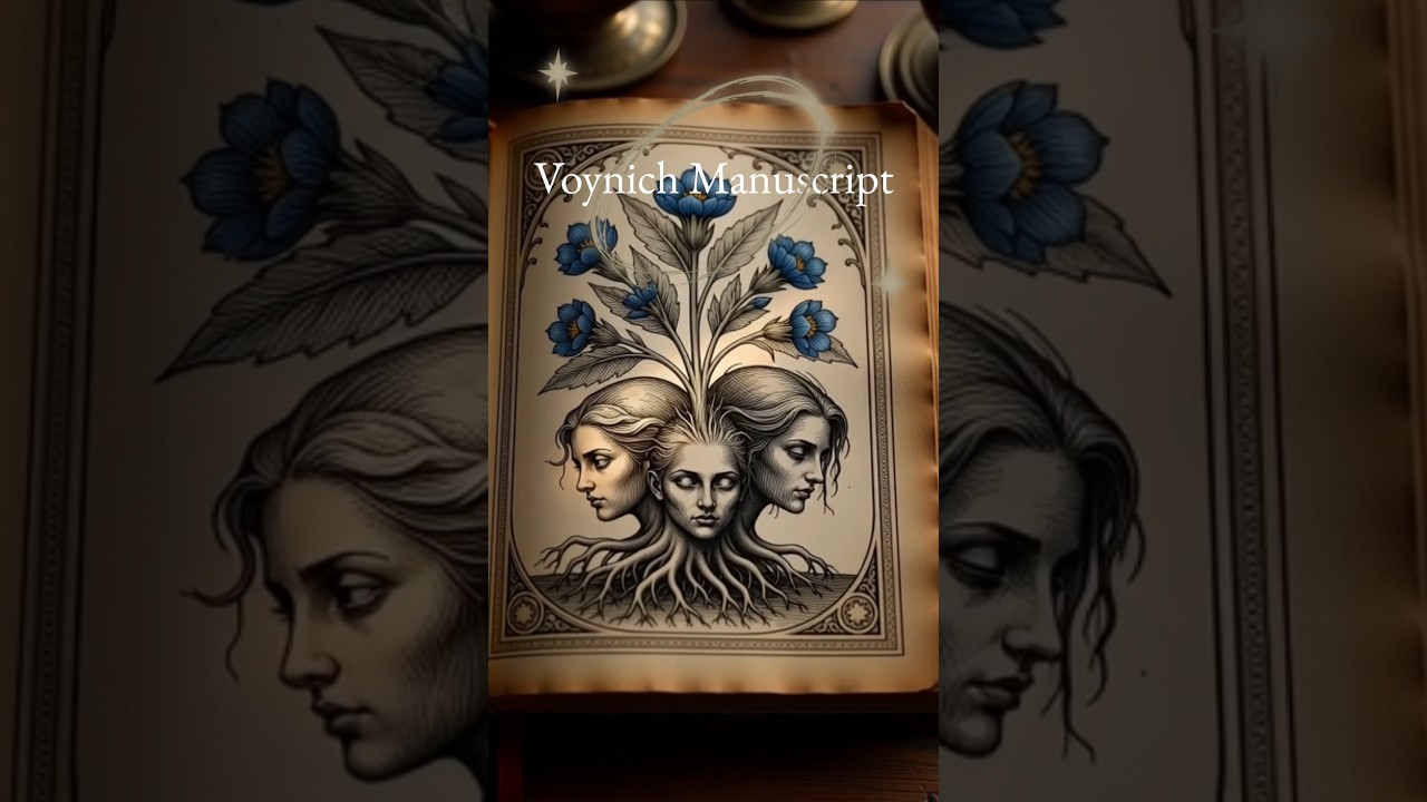 Voynich El Yazması (Kimsenin Okuyamadığı Kitap) #tarih #gizem #voynich #kriptoloji #shorts #bilim