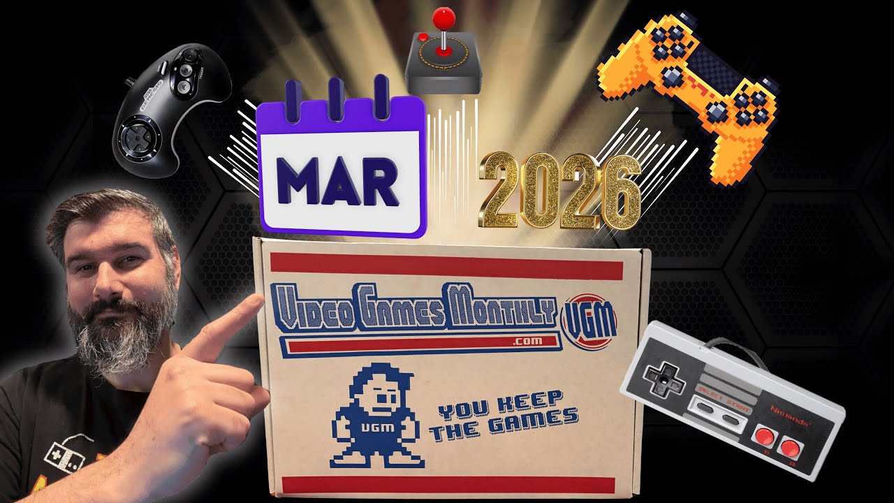 VGM is HERE for March of 2026! What's in the Box?