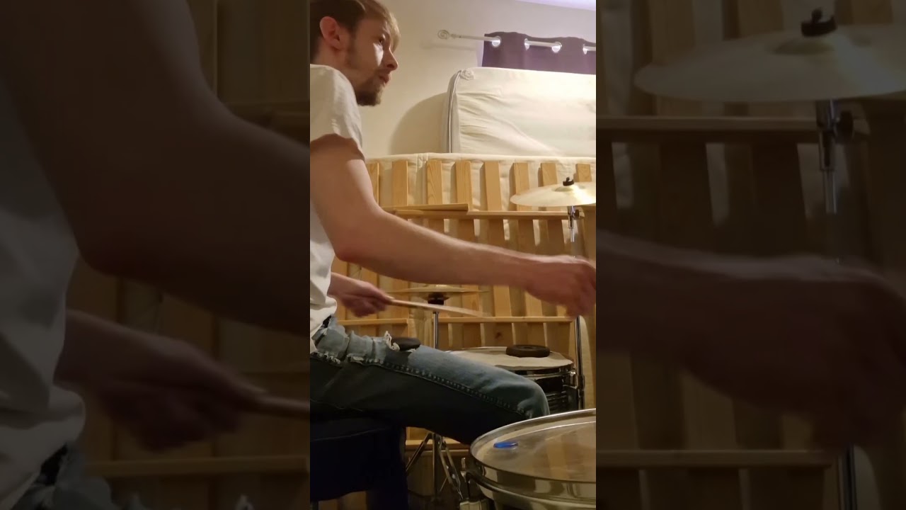 voted the best British song for another year, here's my version with alot of cymbals. 