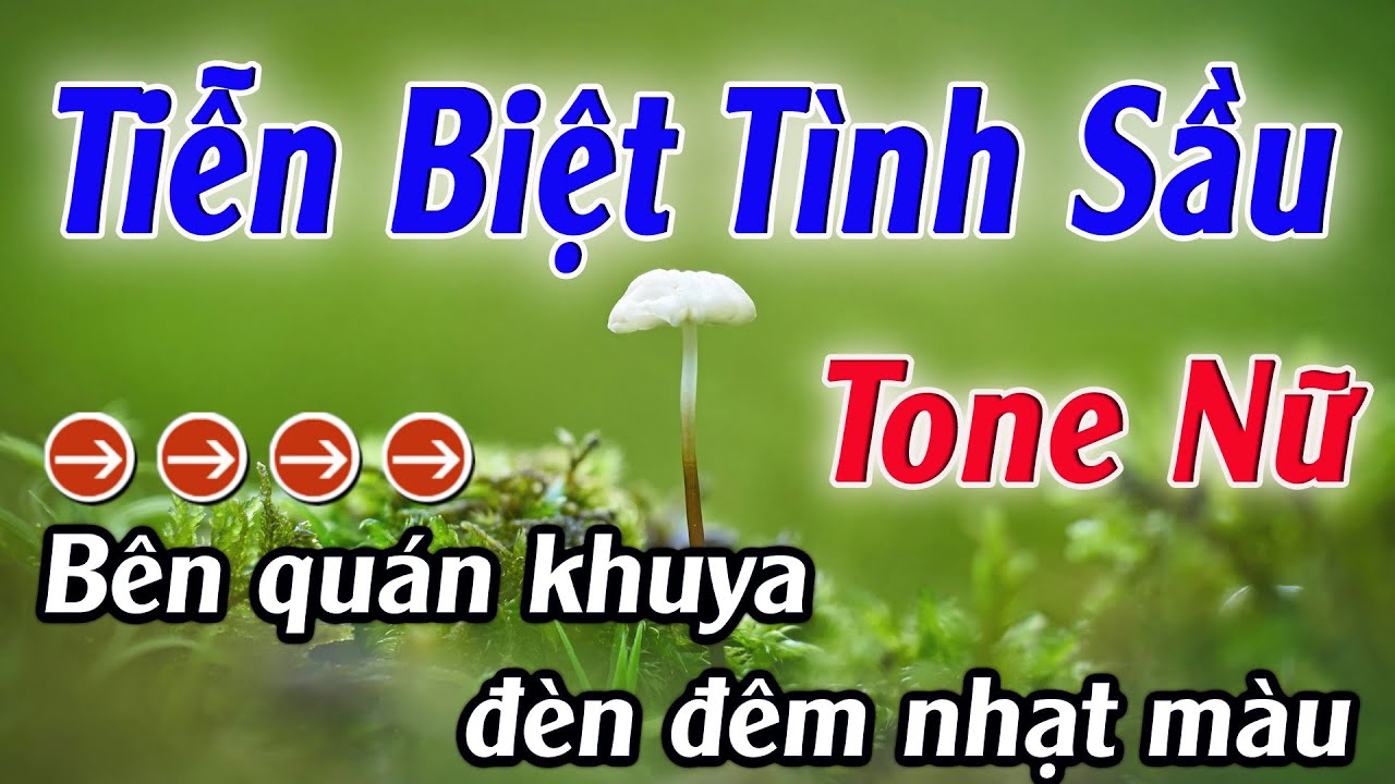 Karaoke Tiễn Biệt Tình Sầu Karaoke Tone Nữ Beat Hay Nhất 2026 Karaoke Mê Nhạc Sống