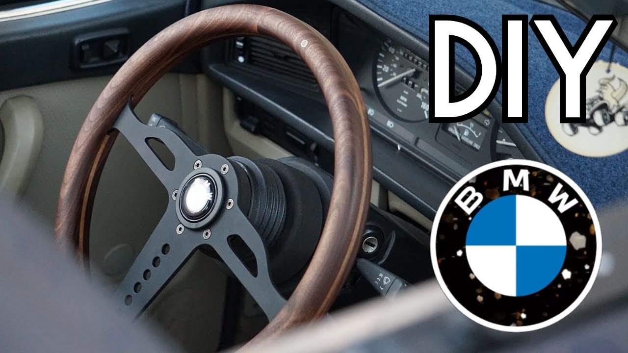 Making a Steering Wheel From Scratch (DIY time-lapse) [BMW e28]