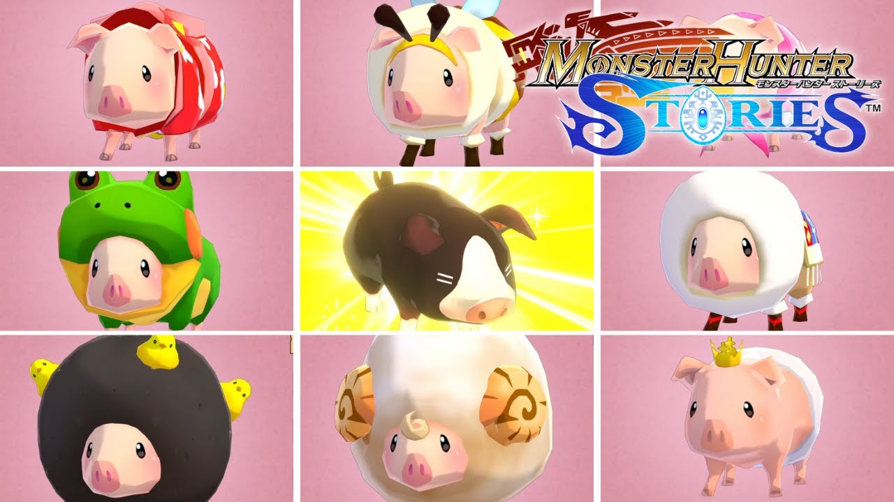 【MHST】タマゴとオトモン集（ドスプーギー、全プーギーの居場所）【モンスターハンターストーリーズ】