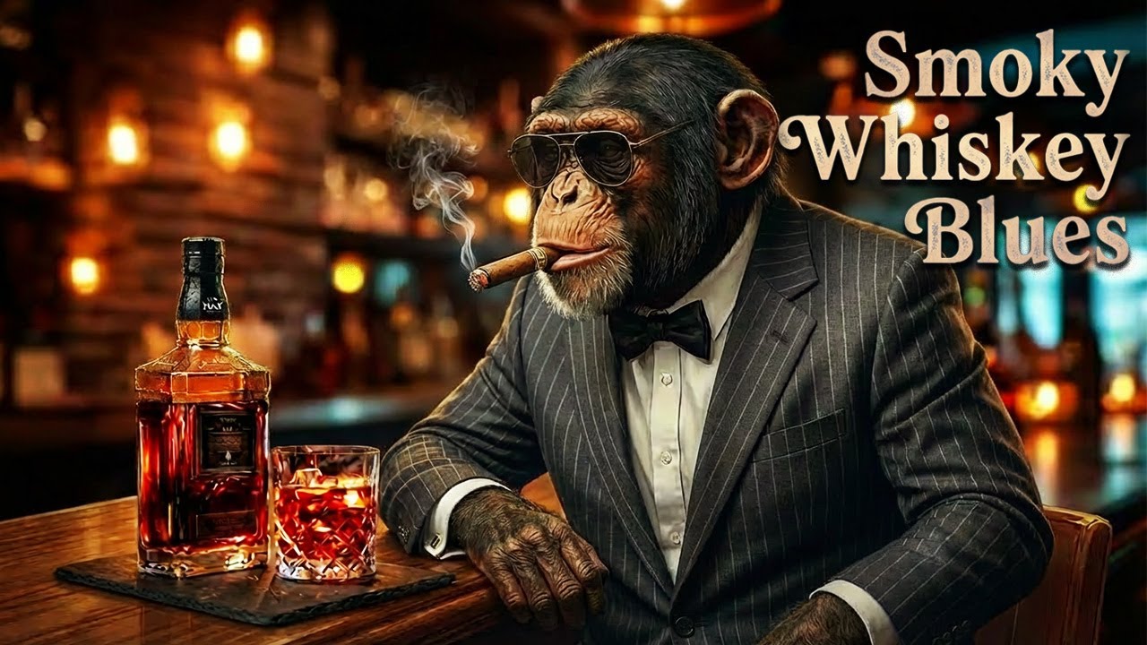Relaxing Whiskey Blues | Smooth Jazz for Stress Relief, Sleep & Focus
