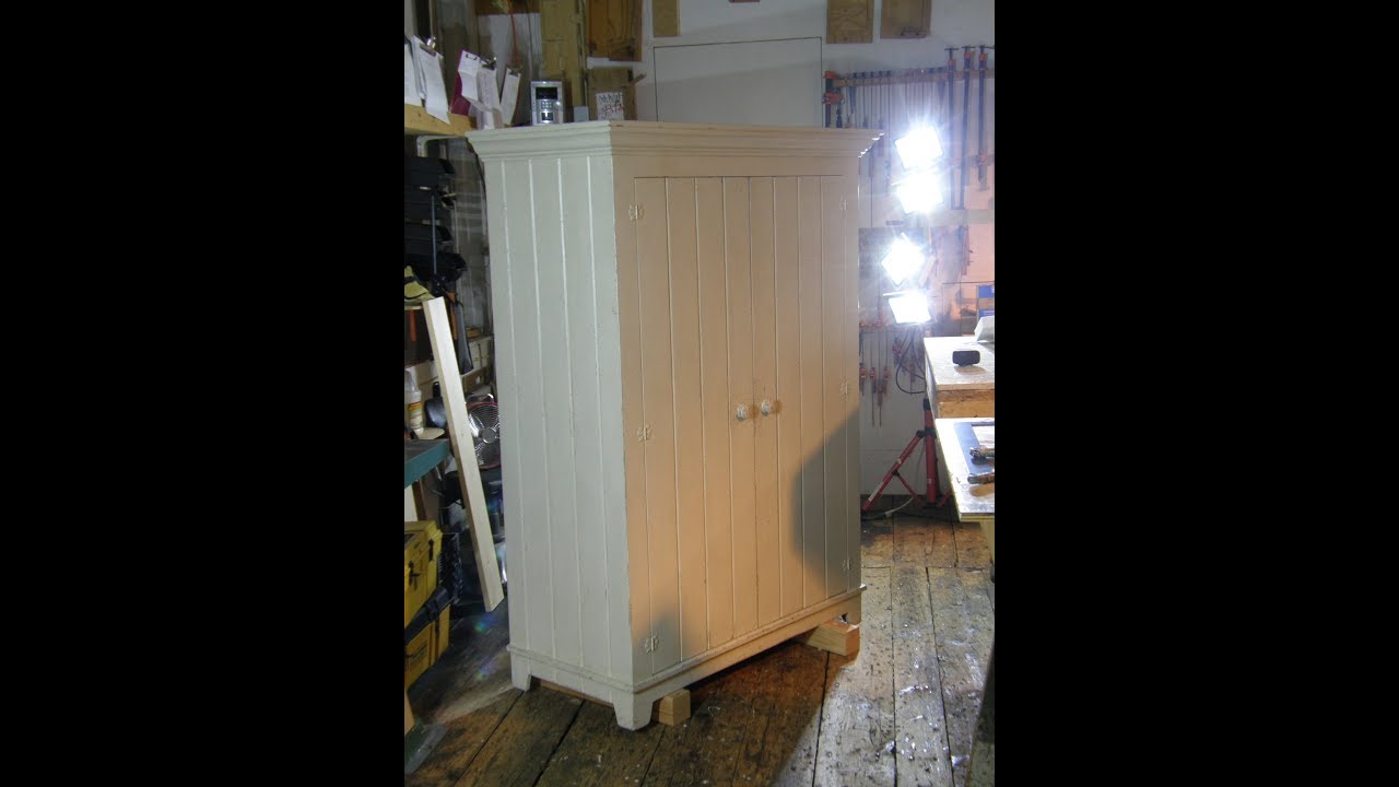 Solid Pine Armoire Complete Build