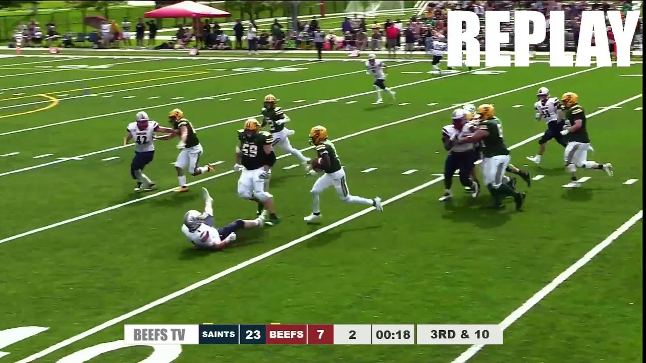 CJFL St. Clair Saints at London Beefeaters [First Half]