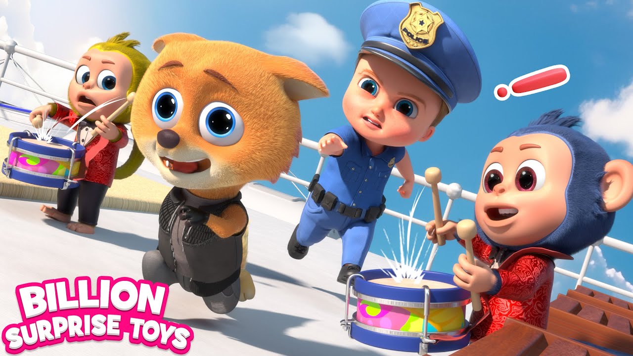 Catch the Thieves! A Wild Chase on the Grand Voyager! Adventure! 🌟 Exciting Cartoon for Kids! 🐿️