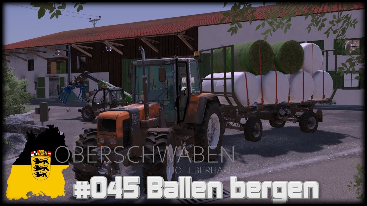 LS22 OBERSCHWABEN LP #045 - Ballen bergen...  / Realismus Selbstversuch