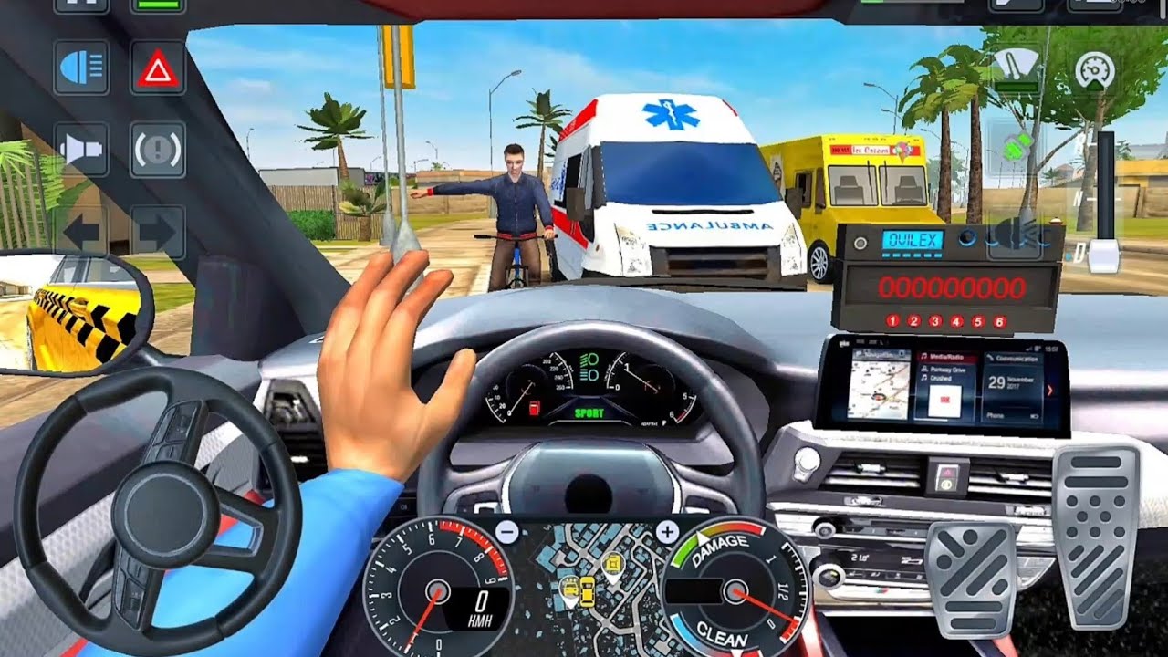 Real Taxi Driver 3D - BMW Extreme Taxi Car Driving Game Taxi Simulator - Car Game Android Gameplay