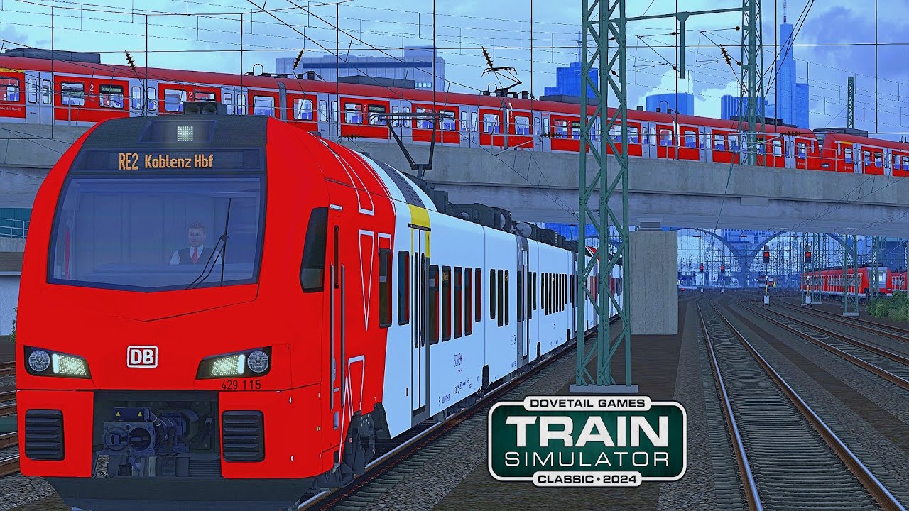 Süwex RE2+RE1 Frankfurt Hbf - Trier Hbf | Train Simulator Classic 2024 | Chaos am Rhein | Flirt 3