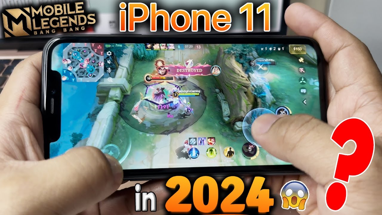 Mobile Legends: Bang Bang Game Test on iPhone 11 in 2024? | (ULTRA GRAPHICS & HFR) WHAT? WOW! 🔥