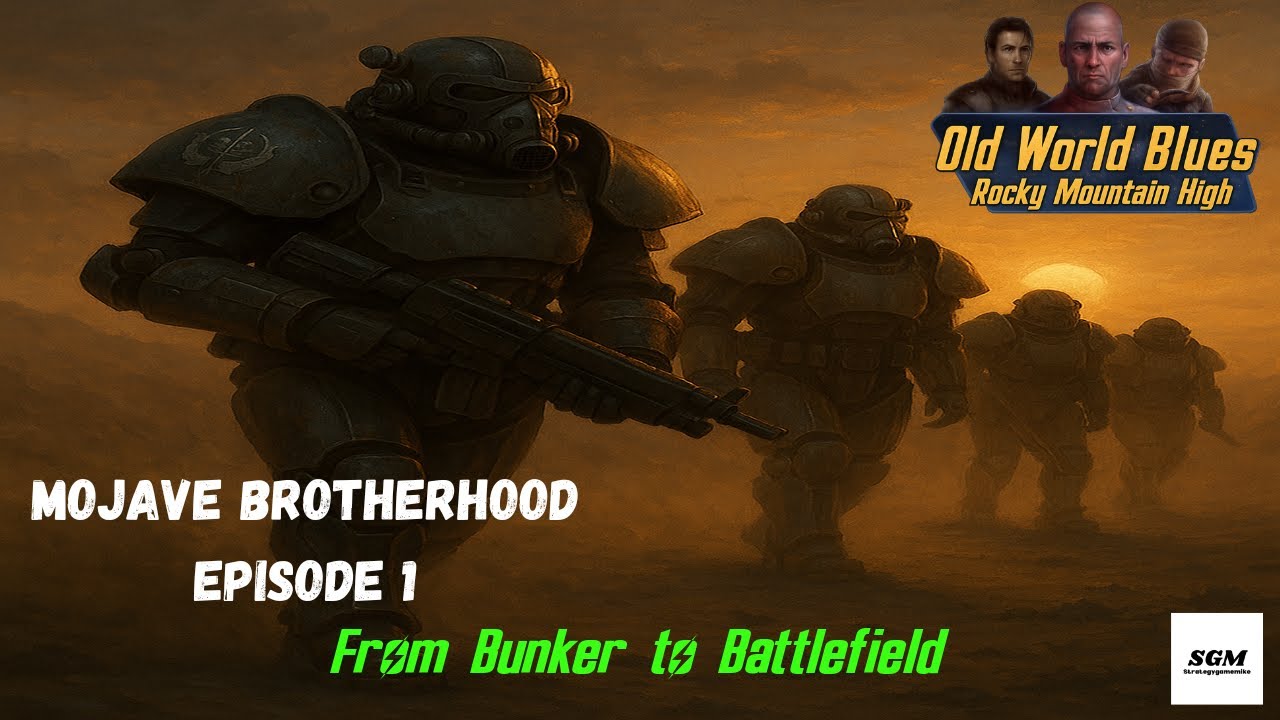 From Bunker to Battlefield – Mojave Brotherhood Ep. 1 | Old World Blues – Hearts of Iron IV
