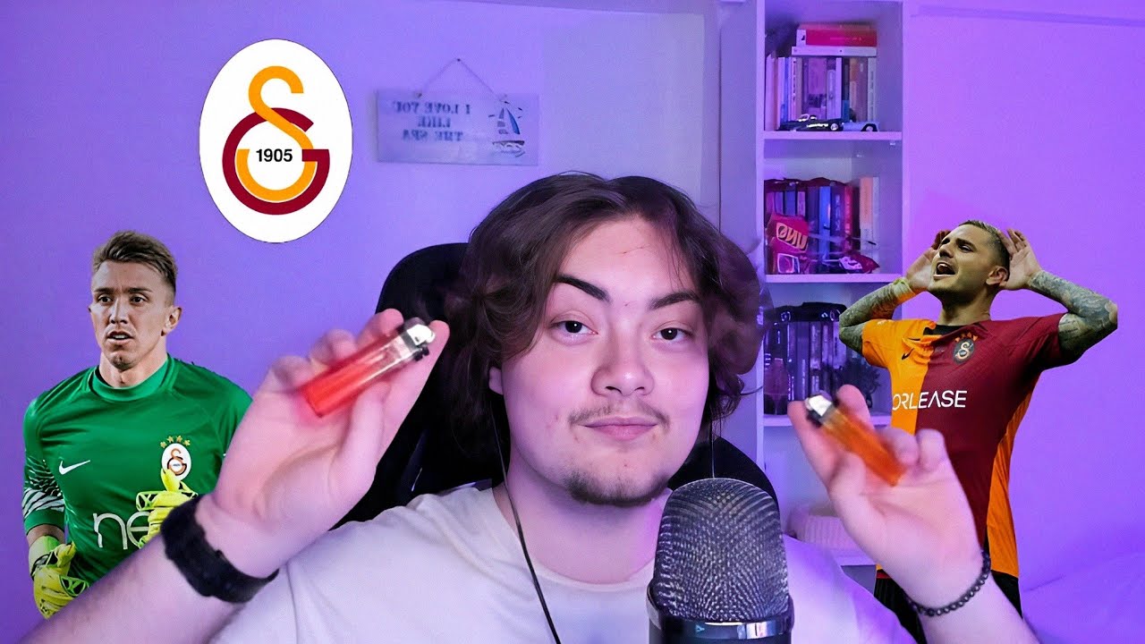 GALATASARAY ASMR 🧡❤️ T&Uuml;RK&Ccedil;E ASMR 🏆