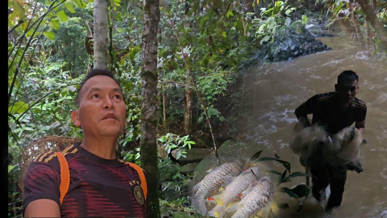 Cuaca Tiba² Berubah, Nasib tak Kumpau!! Terus masak sup Terjun. 