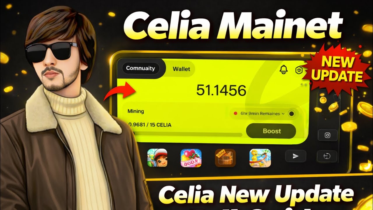 Celia Mainet | Celia New Update Full Guide | Celia Mining App Explained