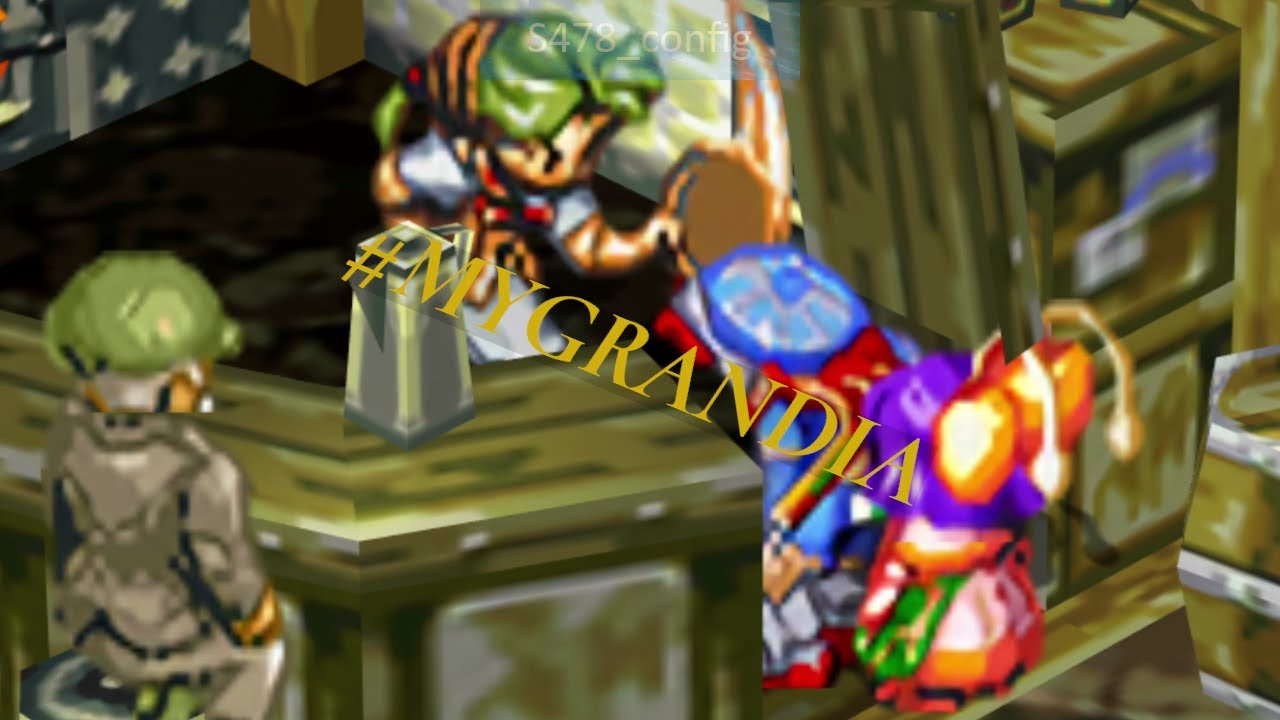 HEY! JUSTIN!! ... OUCH! - GRANDIA compilation