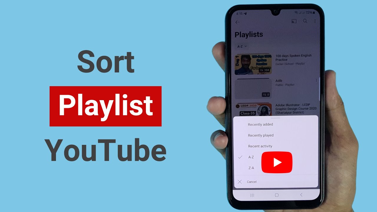 How to Sort YouTube Playlist in Alphabetical Order
