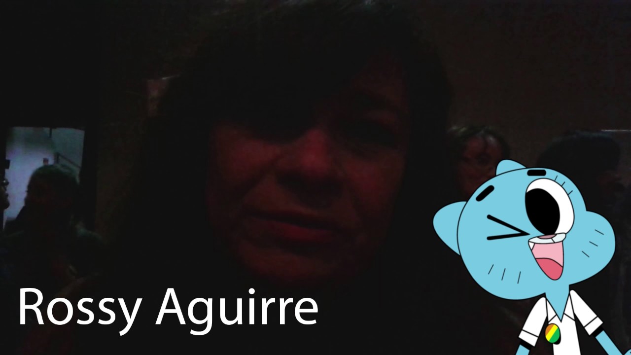 Rossy Aguirre (voz de Nicole Watterson) premios Atril 2016
